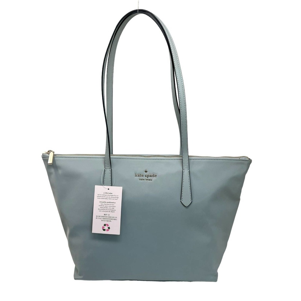 Kate Spade Kitt The Little Better Nylon Large Top Zip Avalon Mis Tote K6031 $299
